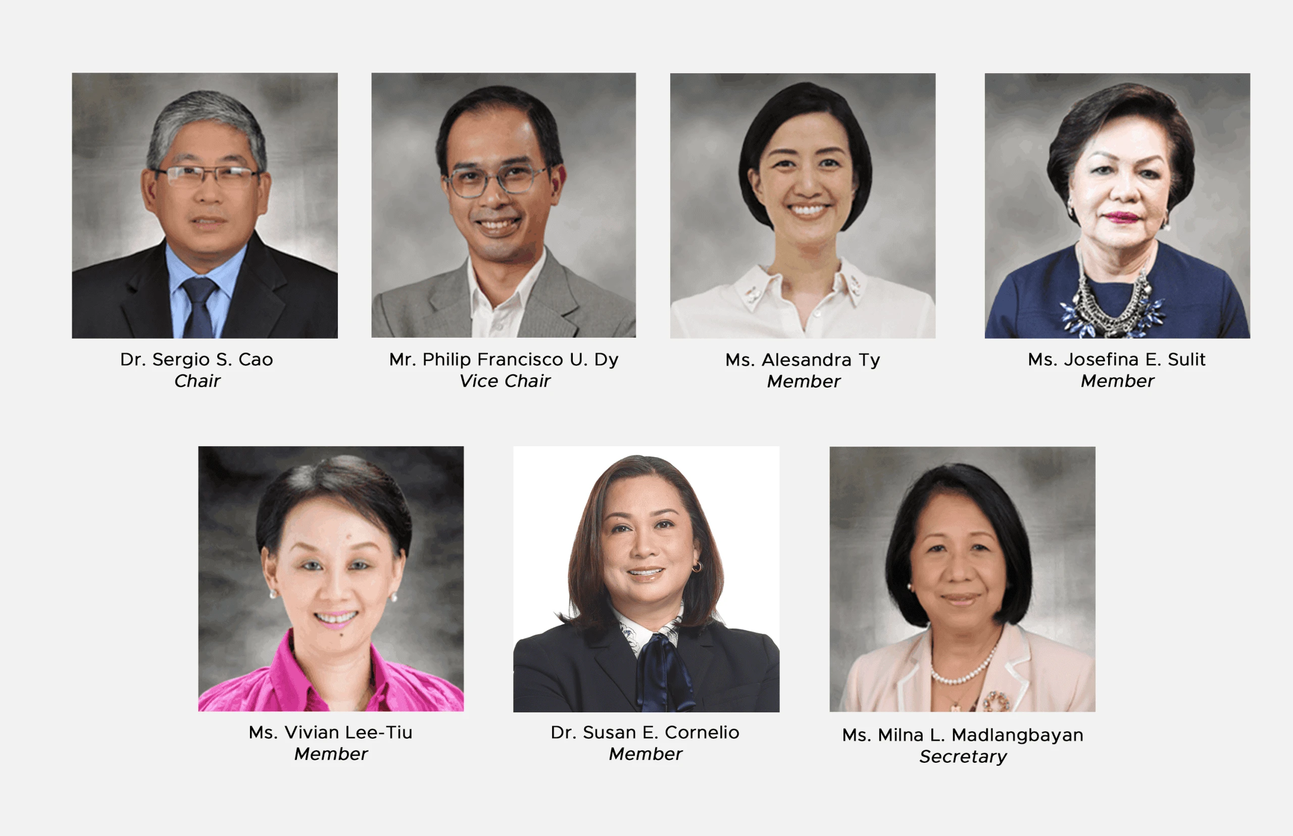 Manila Tytana Colleges Executive Committee